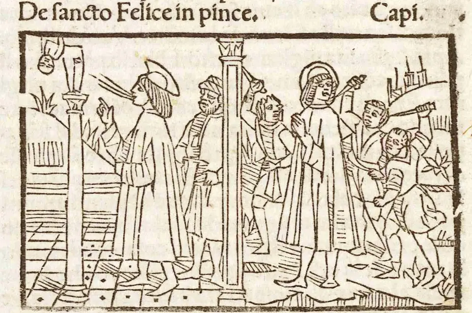 São Félix de Nola (Félix in Pincis), obra de autor desconhecido