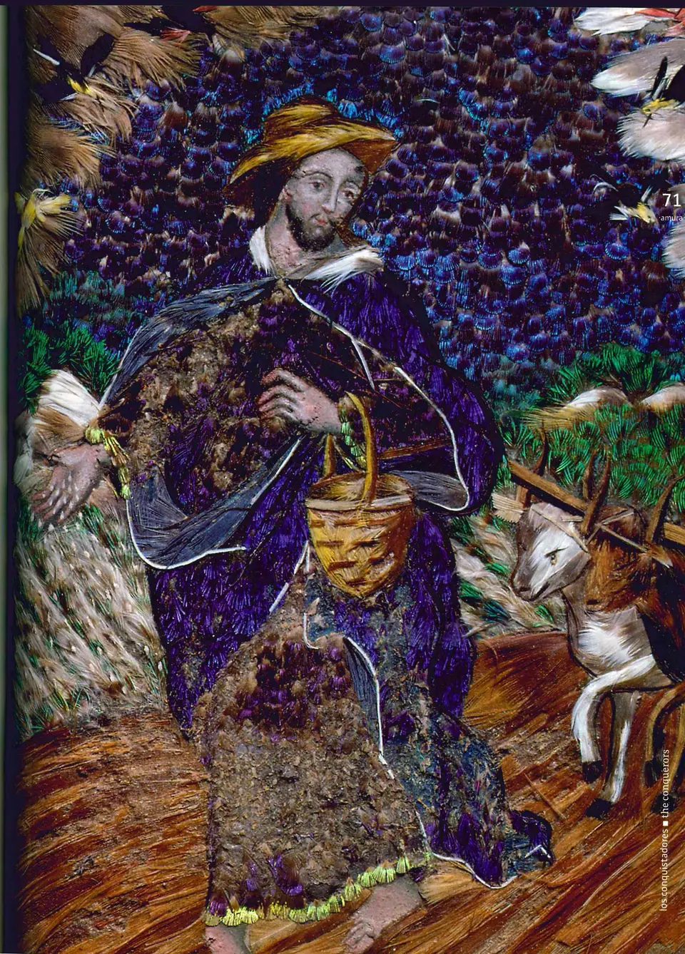 Santo Isidro Lavrador, obra de Anônimo novo-hispano de tradição mexica