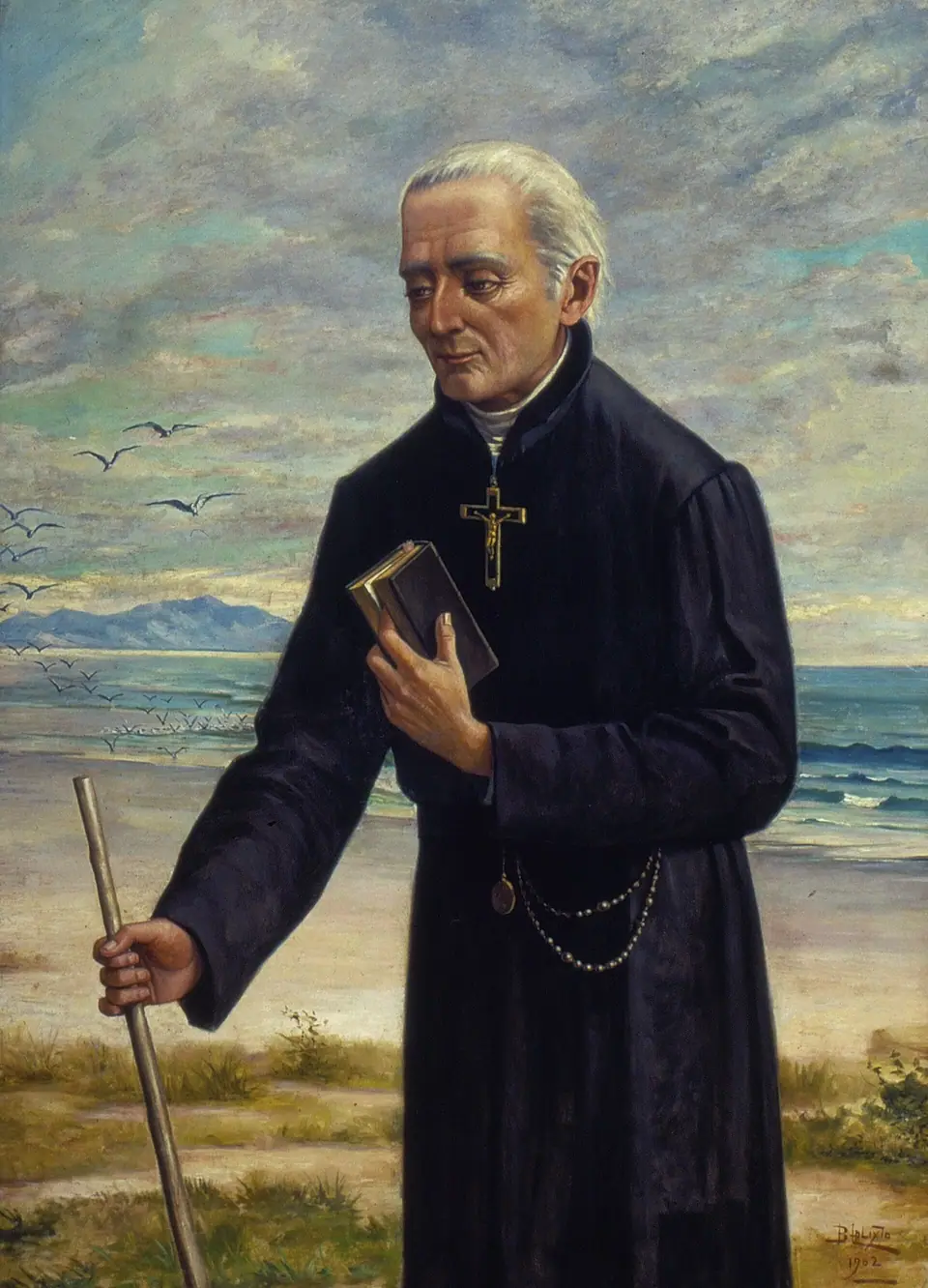 São José de Anchieta, obra de Benedito Calixto