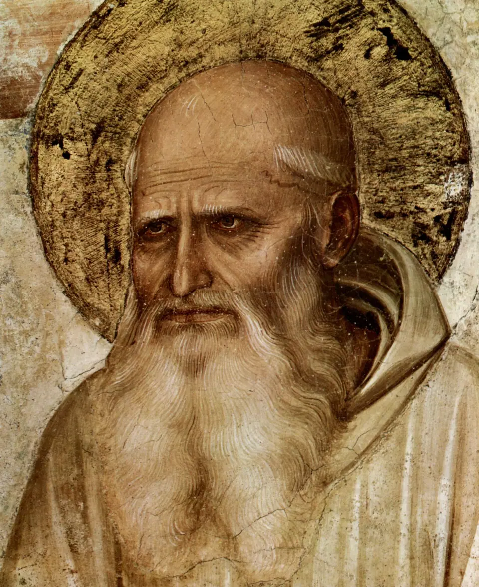 São Romualdo, obra de Fra Angelico