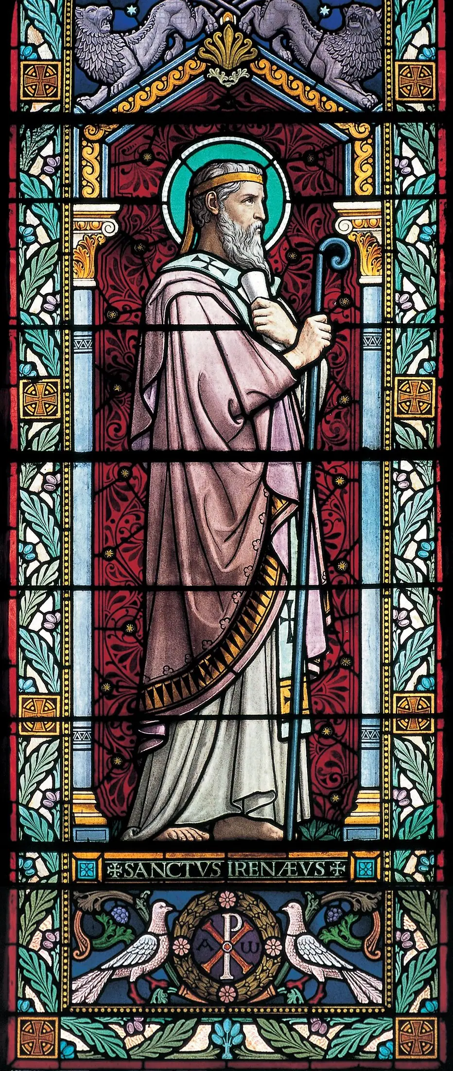 Santo Ireneu de Lyon, obra de Lucien Bégule