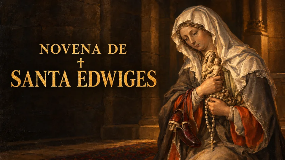 Capa da novena de santa edwiges