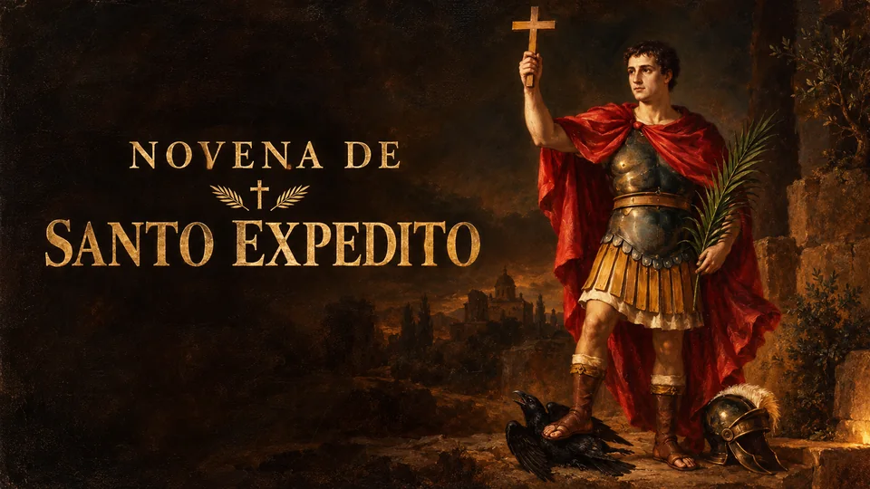 Capa da novena de santo expedito